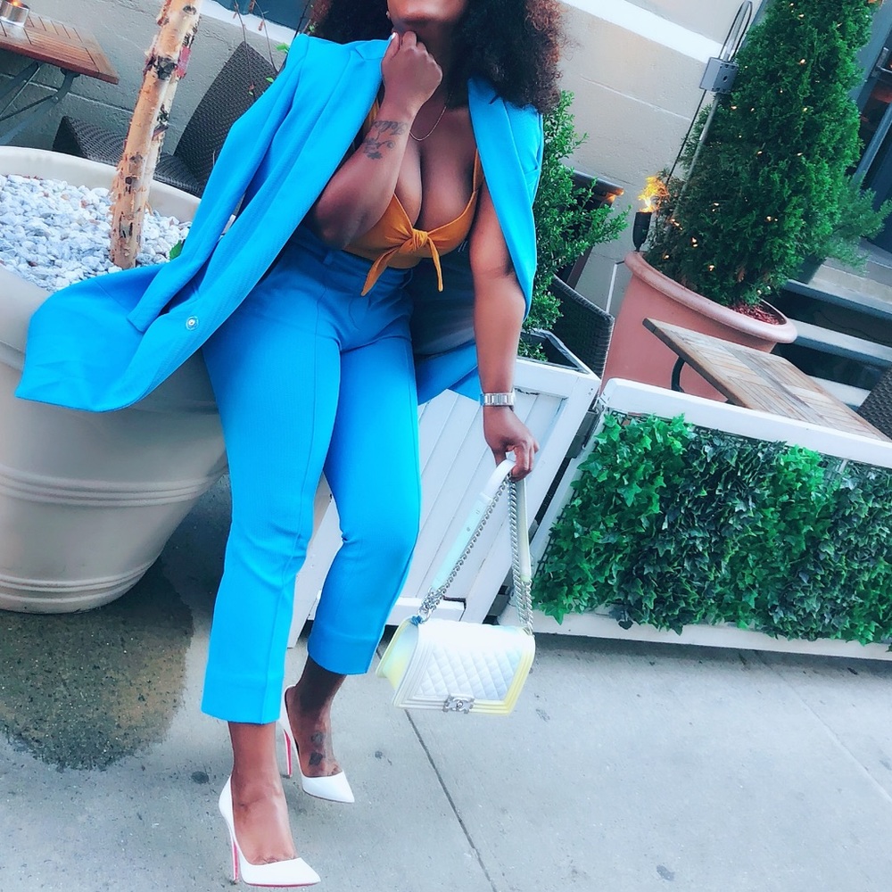 Diana Von Furstenberg 2pc suit